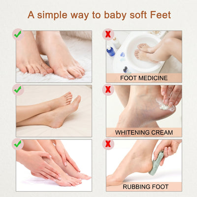 Foot peel mask exfoliating (3 pairs)