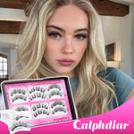 Magnetic Eyelashes - No Glue, No Eyeliner - Natural Look - 3 Styles - Synthetic Fibers - Black - Pair