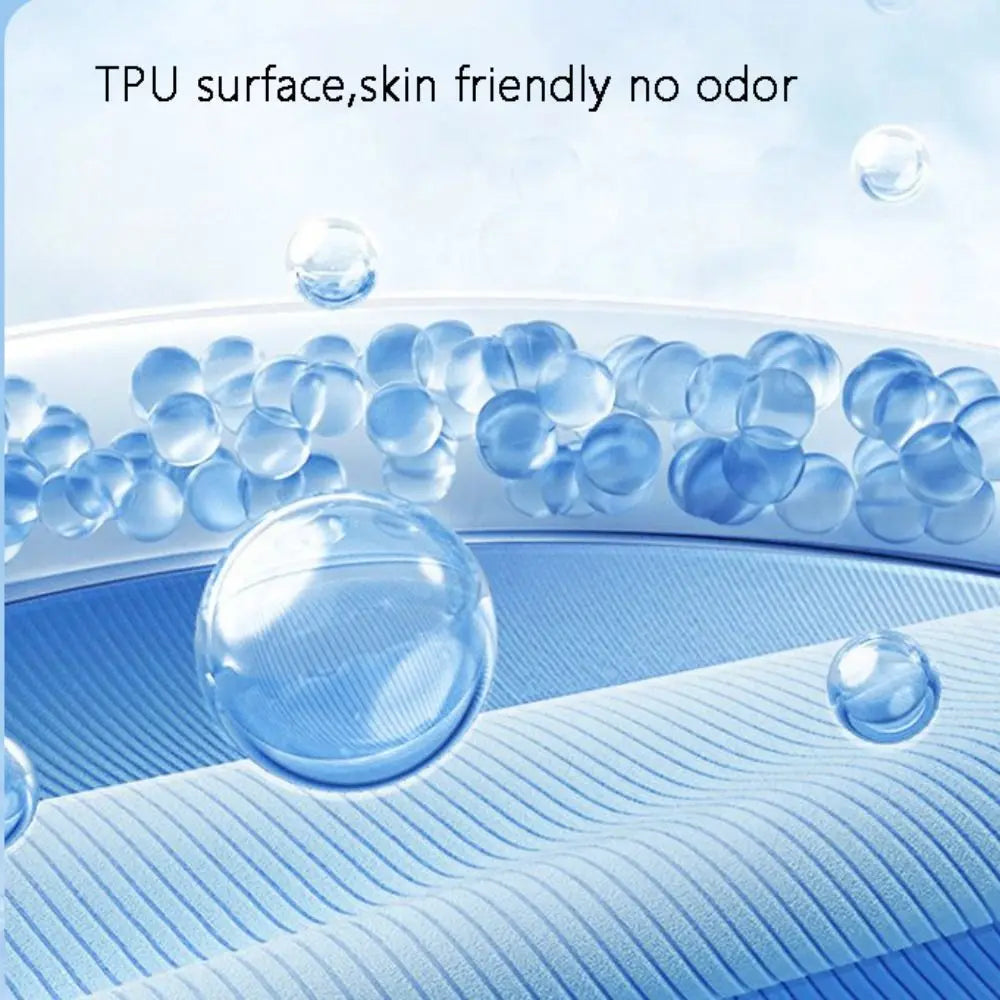 1/2Pcs Summer Gadget Neck Cooling Ring Portable Cool Tube Neck Cooler Collars Reusable Wearable Ice Cushion Pillow Cycling