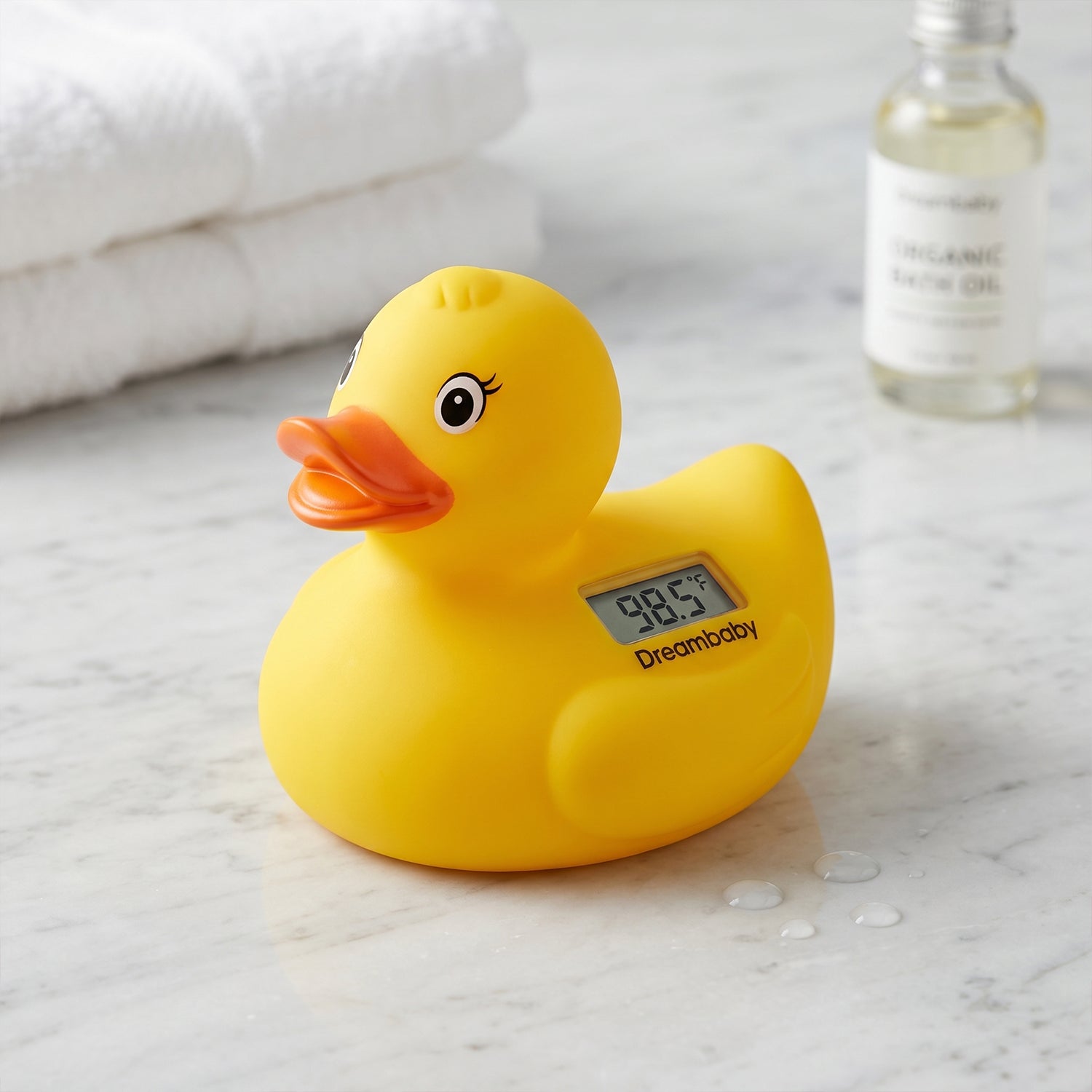Bath thermometer duck floating