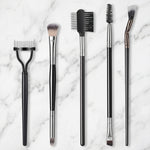 Mascara fan eyebrow comb