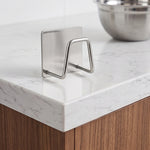 Magnetic kitchen sponge holder