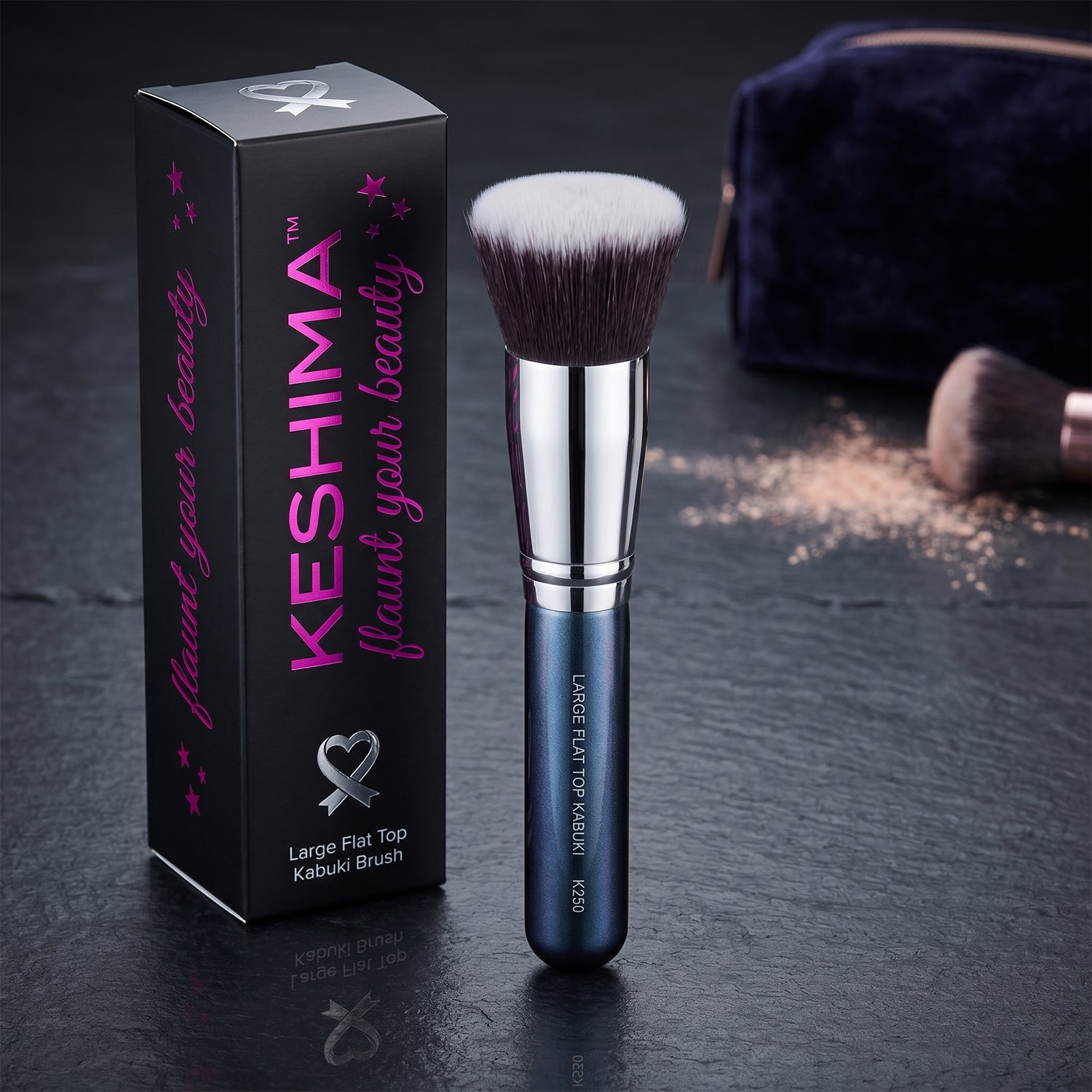 Foundation kabuki brush dense