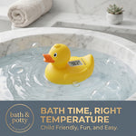Bath thermometer duck floating