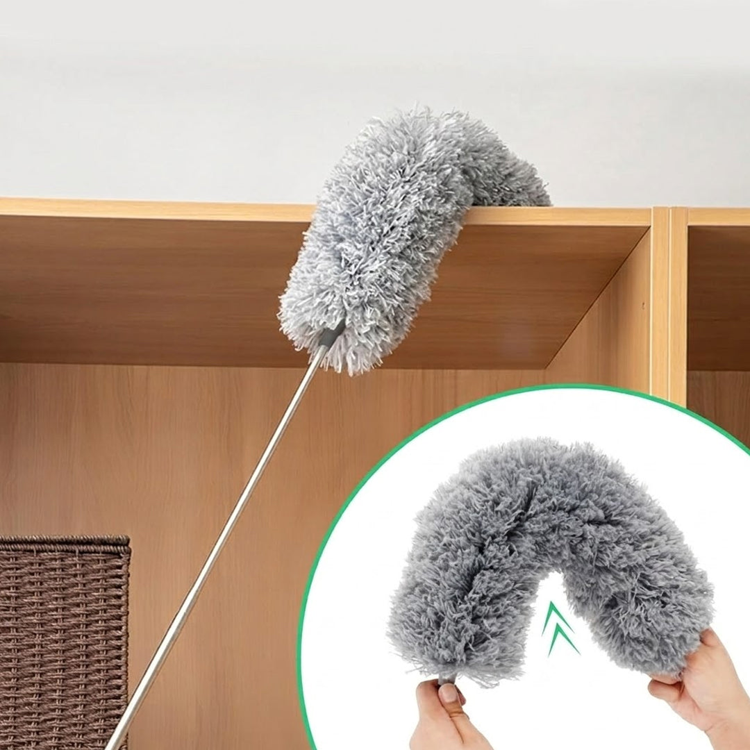 Telescopic duster microfiber