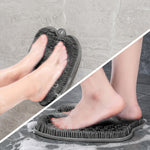 Foot scrubber shower (suction)