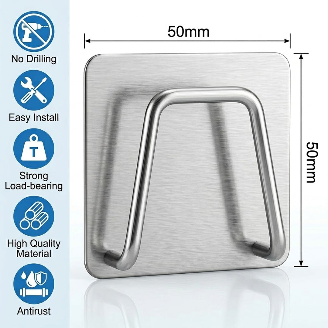 Magnetic kitchen sponge holder