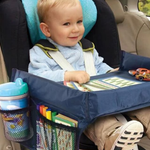 Travel snack tray car seat