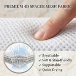 Bath pillow non-slip (suction)