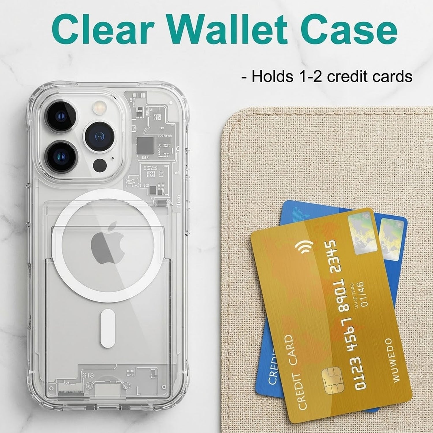 Card holder slim phone case