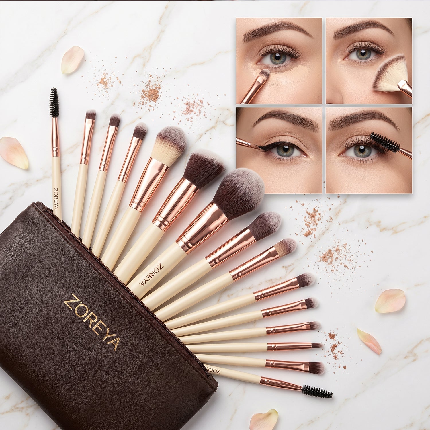 Eyeshadow brush set (12pc)