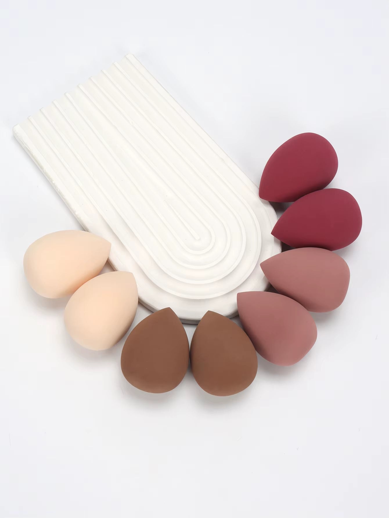 4/8 Foundation Blender; Cosmetics Sponge; Smooth Foundation; Concealing Beauty Sponge; Makeup Blender;