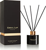 Vanilla & Baltic Amber Reed Diffuser Set/Fragrance Oil Diffuser Reeds/Scent Diffuser/Room Decor, Office Decor, Black Decor/Home Fragrance Products & Gifts