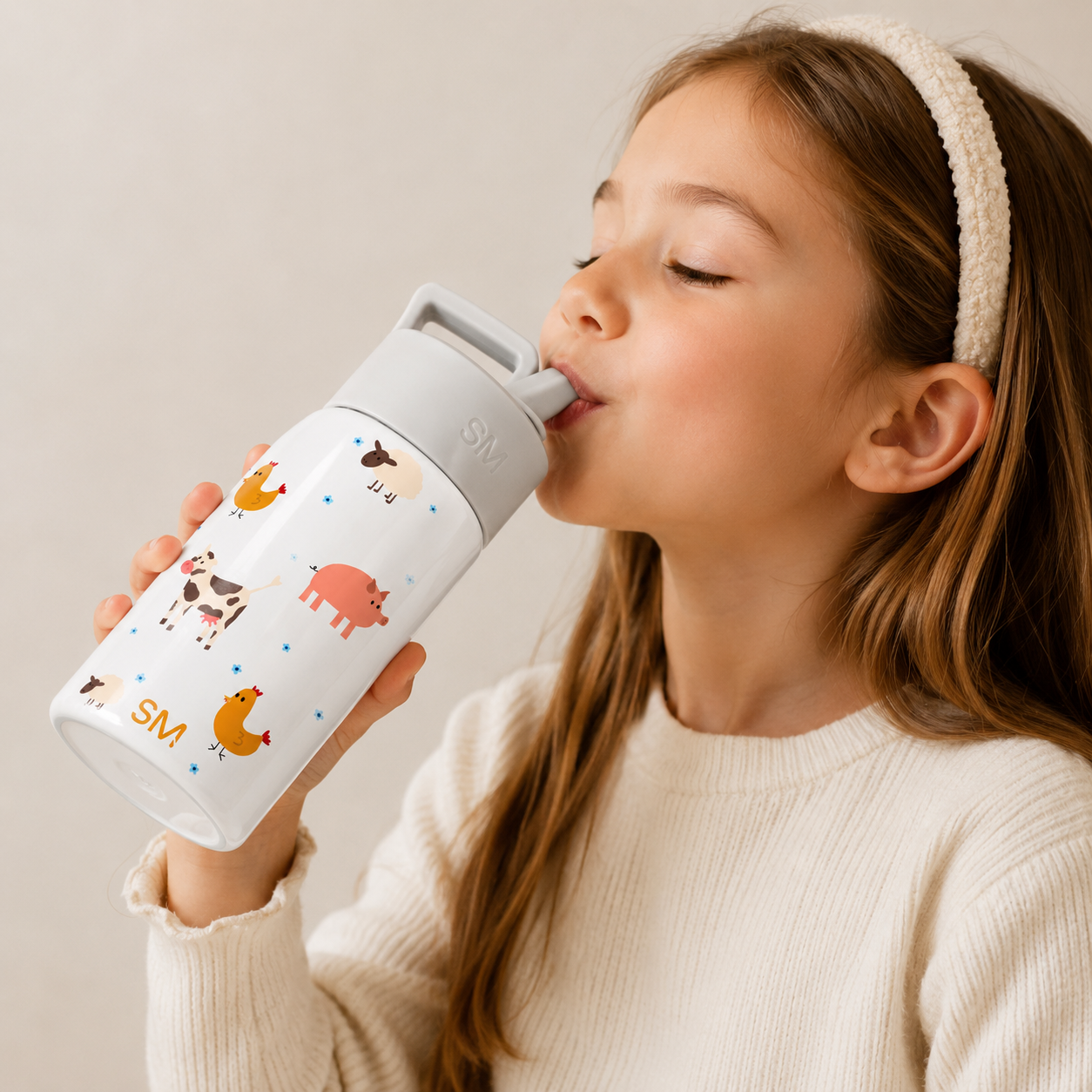 Kids spill-proof water bottle