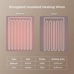 Full Weighted Heating Pad for Back Pain & Cramps Relief