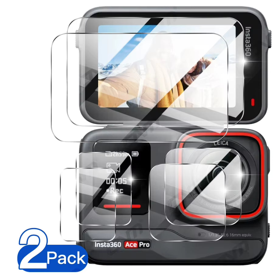 Premium Tempered Glass for  Ace Pro Screen Protector Anti-Scratch Film & Camera Lens Protection Glass Accessories Set