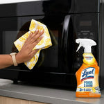 Grease oven cleaner spray foam