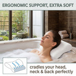 Bath pillow non-slip (suction)