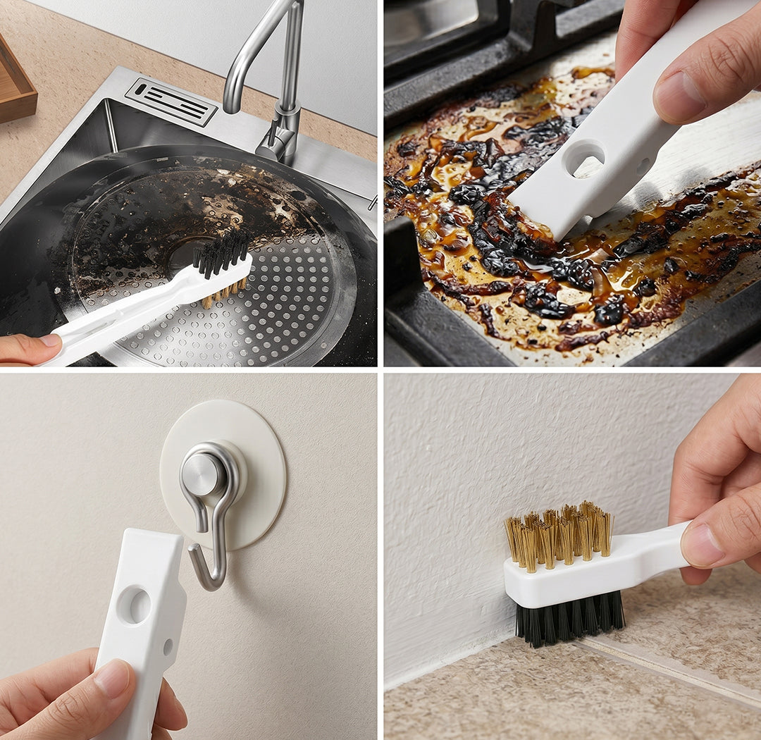 Stovetop cleaner cream + scraper