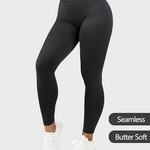 Seamless butt-scrunch yoga leggings