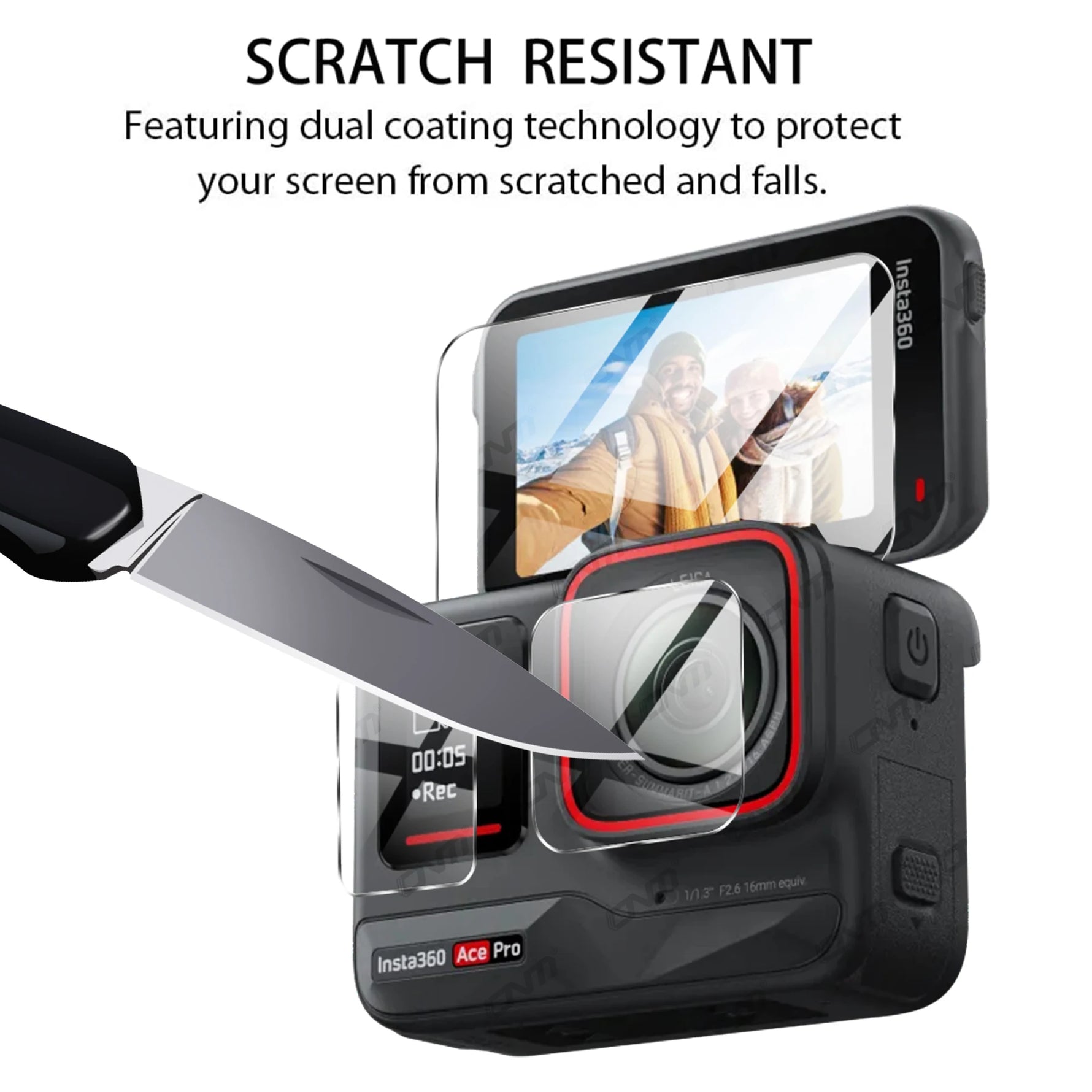 Premium Tempered Glass for  Ace Pro Screen Protector Anti-Scratch Film & Camera Lens Protection Glass Accessories Set