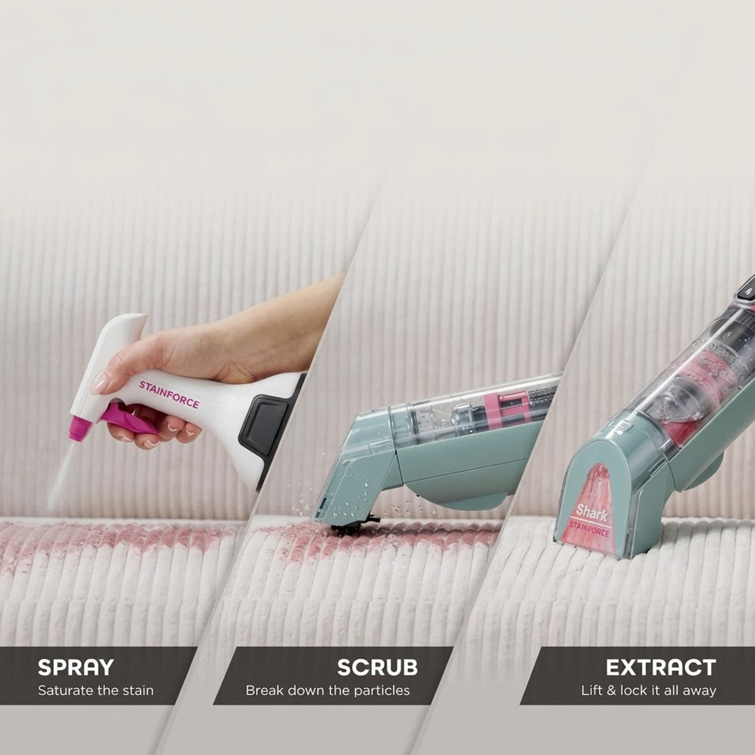 Carpet stain remover spray