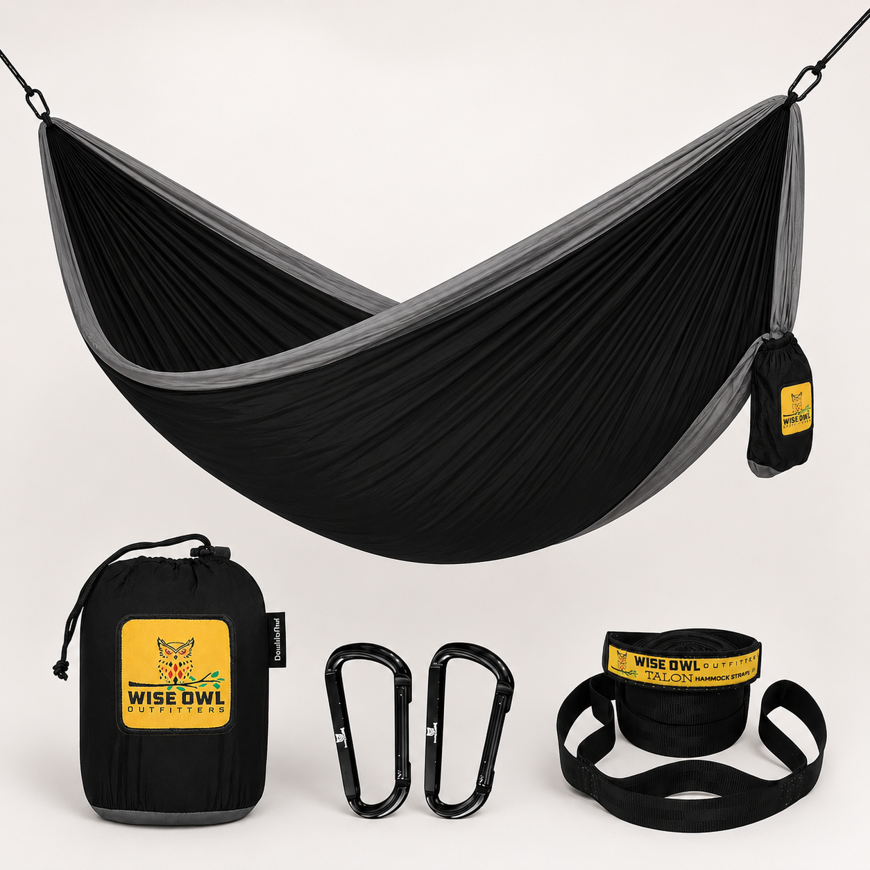 Portable hammock parachute
