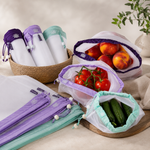 Mesh produce bag set (9pc)