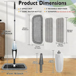 Microfiber spray mop (refillable)