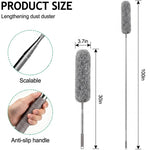 Telescopic duster microfiber