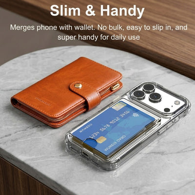 Card holder slim phone case