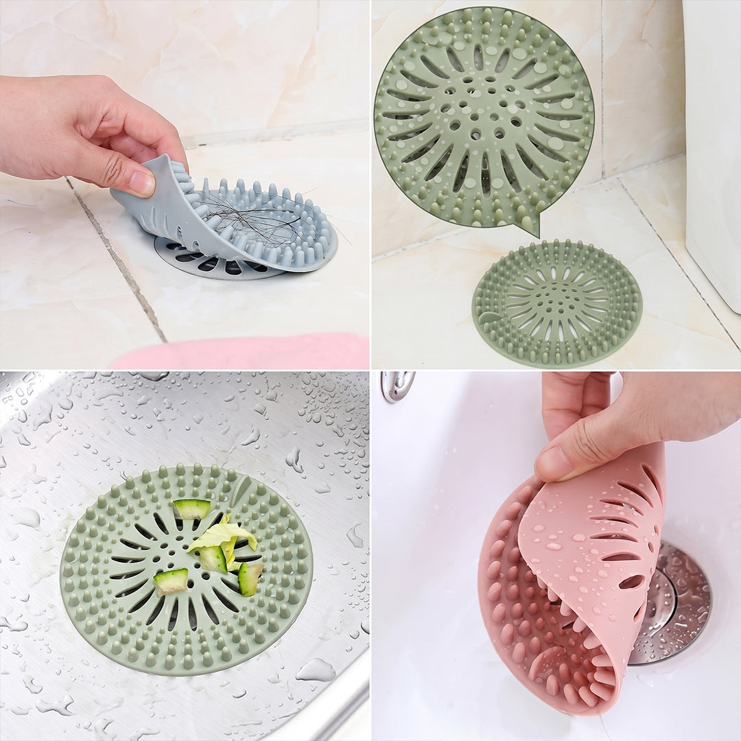 Sink hair catcher silicone (pack)