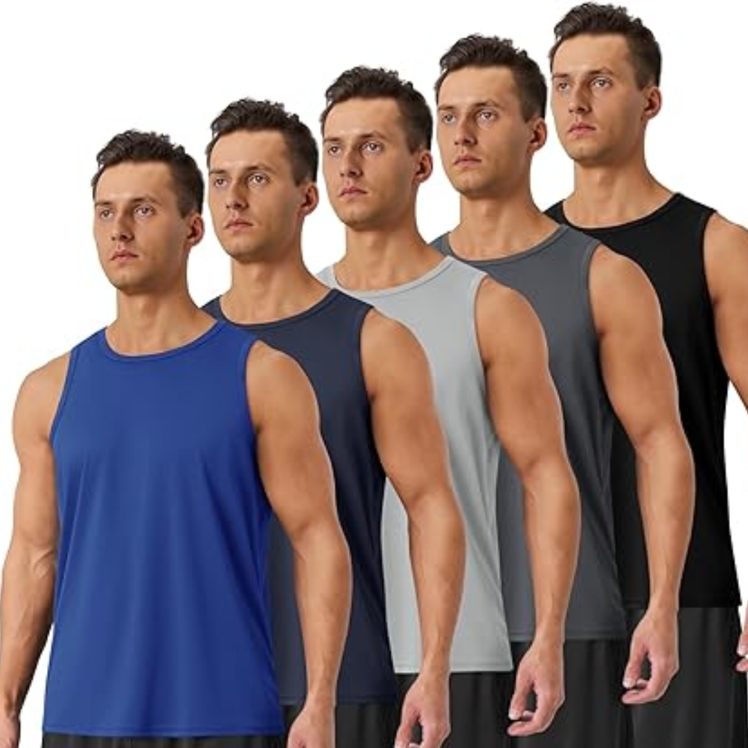 Quick-dry tank top moisture-wick