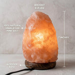 Salt lamp Himalayan dimmer