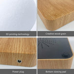Levitating moon lamp magnetic