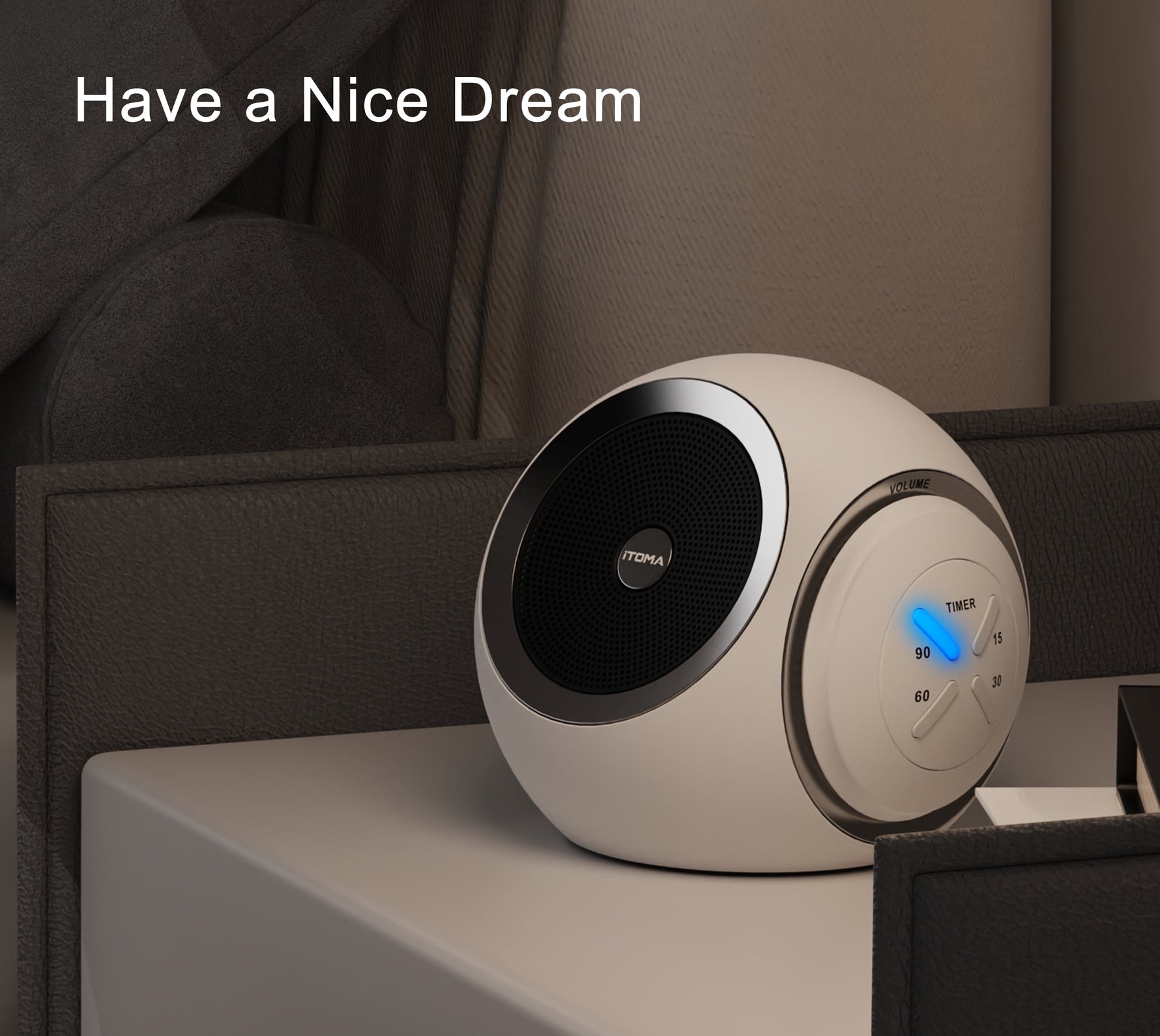 White Noise Machine, 30 Soothing Sounds Options Including Fan, Nature & White Noise, Sleep Timer, Bluetooth, Adjustable Volume, Sleep Sound Machine for Adults  318