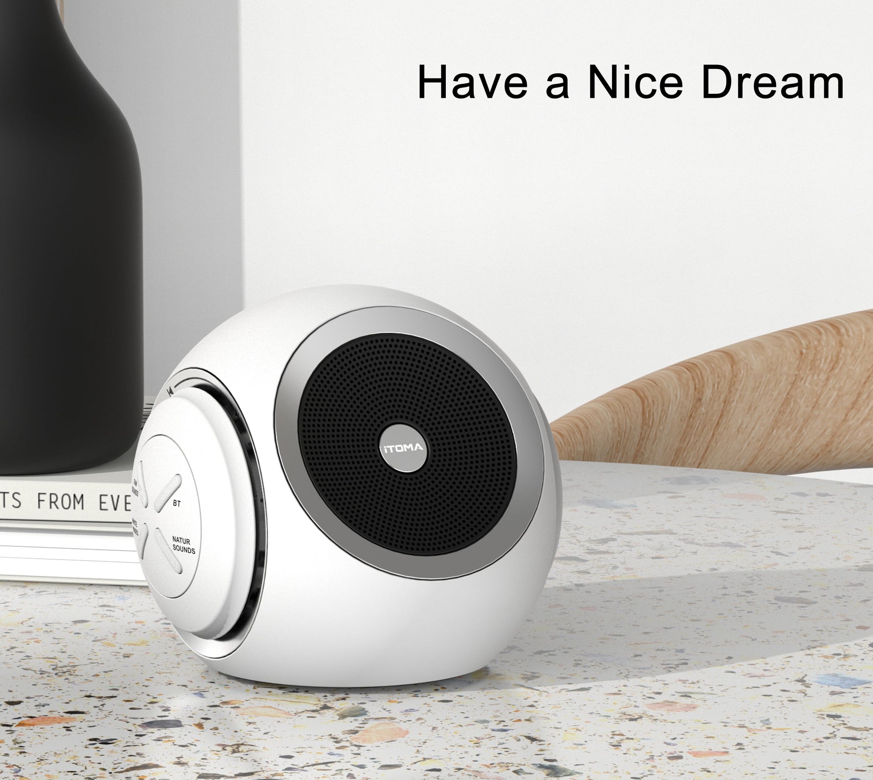 White Noise Machine, 30 Soothing Sounds Options Including Fan, Nature & White Noise, Sleep Timer, Bluetooth, Adjustable Volume, Sleep Sound Machine for Adults  318