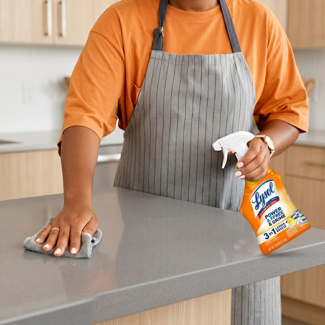 Grease oven cleaner spray foam
