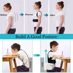 Professional Posture Corrector for Kids and Teens, Effective Upper Back Posture Brace for Teenagers Boys Girls Spinal Support to Improves Slouch, Prevent Humpback, Relieve Back Pain