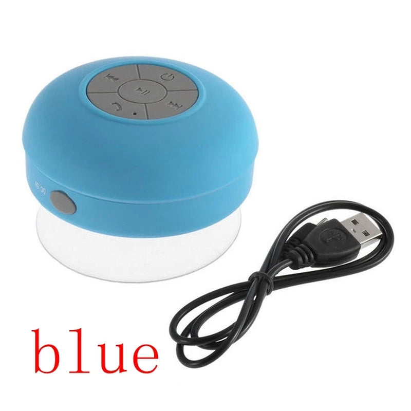 Mini Bluetooth Speaker Waterproof Bathroom Audio Wireless Shower Speakers for Phone Soundbar Hand Free Car Loudspeaker