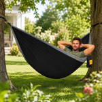 Portable hammock parachute