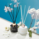 Vanilla & Baltic Amber Reed Diffuser Set/Fragrance Oil Diffuser Reeds/Scent Diffuser/Room Decor, Office Decor, Black Decor/Home Fragrance Products & Gifts