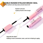 Lash Bond and Seal for Cluster Lash Glue 2In1 Glue Lasting Waterproof Clear Coating Raincoat Strong Tasteless DIY10 ML Glue