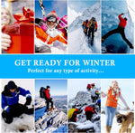 Heated Socks for Men Women - Rechargeable Battery Electric Socks for Chronically Cold Feet - Winter Warm Thermal Washable Unisex Foot Warmer for Hunting Skiing Cycling