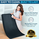anti Fatigue Floor Mat – 3/4 Inch Thick , Standing Desk Mat, Kitchen Rug – Comfort at Home, Office – Durable – Stain Resistant – Non-Slip Bottom (24" X 70", Navy)