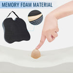 Car Seat Cushion for Car Seat Driver, Memory Foam Car Seat Wedge Cushion for Driving Chair, Truck Seat Cushion Adult Car Booster Seat for Short People Car Cushions Back Sciatica Tailbone Pain Relief