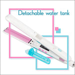 Steam Hair Straightener Professional Ceramic Coating Plate Vapor Hair Flat Iron 230℃ Straightening Iron 1 Inch