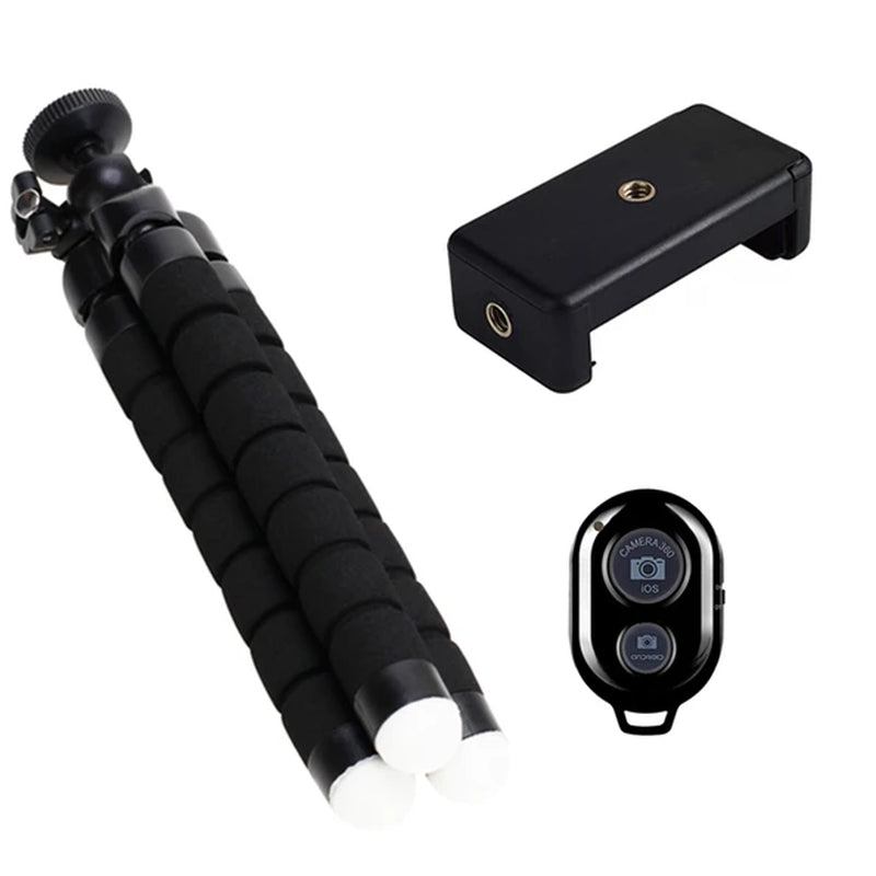 Smartphone Tripod for Phone Tripod for Mobile Monopod Tripod for Camera Holder Selfie Bluetooth-Compatible Remote Shutter