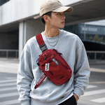 Anti-theft crossbody travel bag