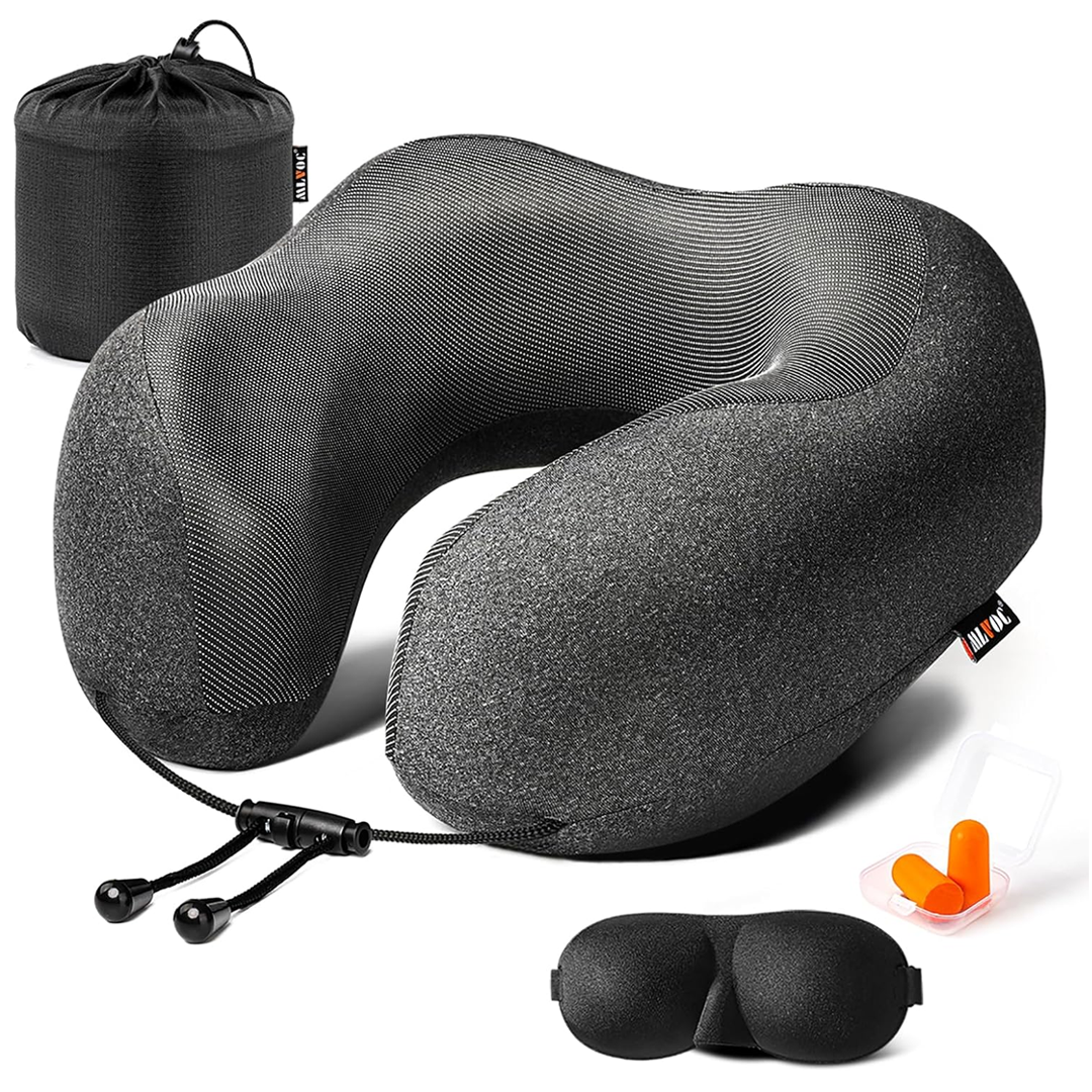 Travel pillow memory foam neck